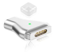 Voltvera Adattatore da USB C a magnete, tipo C a 2 T-Head per Magsafe 2, PD 100 W, convertitore di ricarica rapida con indicatore luminoso per MacBook Air Pro 2013-2015