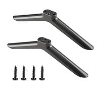 Voltvera Supporto universale per TV da 32-45 pollici, nero, con cuscinetti antiscivolo e viti, per Samsung LG TCL