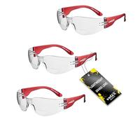 voltX 3 x GRAFTER’ Bifocale Leggero Industriale Occhiali di sicurezza, Certificati CE EN166f / Occhiali per ciclisti (TRASPARENTI +1.5 diottrie) Safety Reading Glasses