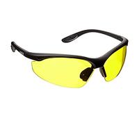 voltX 'CONSTRUCTOR' Occhiali di sicurezza Plano con certificazione CE EN166F/Occhiali da ciclismo (GIALLI) con trattamento anti appannamento