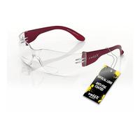 voltX ‘GRAFTER’ Bifocale Leggero Industriale Occhiali di sicurezza, Certificati CE EN166f / Occhiali per ciclisti (TRASPARENTI +1.0 diottrie) Safety Reading Glasses