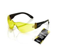voltX ‘GRAFTER’ Bifocale Leggero Industriale Occhiali di sicurezza, Certificati CE EN166f / Occhiali per ciclisti (GIALLO +2.5 diottrie) Safety Reading Glasses