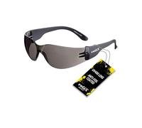 voltX ‘GRAFTER’ Leggero Industriale Occhiali di sicurezza, Certificati CE EN166f / Occhiali per ciclisti (Lenti Grigio Fumo) Safety Reading Glasses