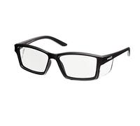 voltX VISION Occhiali Sicurezza Lettura Integrale Trasparenti +1,0 | Certificati CE EN166FT. Lenti UV400 antiappannanti e antigraffio. Ingrandimento su tutta la lente.