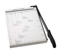 Voluker Taglierina A4, taglierina professionale a leva, per scuola e ufficio, lunghezza di taglio 47 cm, capacità di taglio 10 fogli