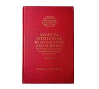 Volume 3: Artificiale Intelligence IN Accounting E Auditing