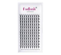 Volume Extension Ciglia Ciuffetti 12D 0.07mm D Curl 11mm Lunghezza FADLASH Extension Ciglia Russian Volume Premade Ventagli Ciglia Extension(12D-0.07D-11)