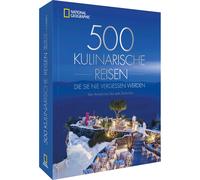 Volume illustrato viaggio National Geographic - 500 viaggi culinari che non...