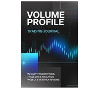 Volume Profile Trading Journal: Institutional Order Flow Analysis | POC Tracker | VWAP Log | Value Area Trading Notebook: Track Point of Control, ... for High Probability Trade Setups | 120 Pages