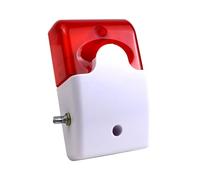 Volume regolabile allarme allarme di sicurezza con allarme sonoro 110dB e luce LED per sistemi di casa ufficio per veicoli