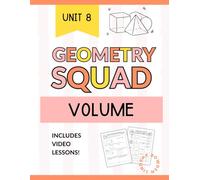 Volume Workbook for High School Geometry: Formulas and Applications for Prisms, Pyramids, Cones, Cylinders, & Spheres