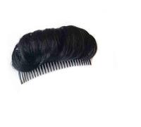 Voluminoso accessorio per capelli da donna con pettine, cuscino naturale per capelli per attaccatura dei capelli, leggero cuscinetto volumizzante per acconciature, parrucchiere invisibile per tutti i
