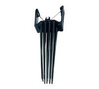 Volumizing Clips - 9x4cm Clip Per Capelli Caricata D' Con Design Di Foratura Del | Strumento Di Stile Senza Calore Per La Frangia Soffice E Il Lifting Delle Radici | Accessorio Senza