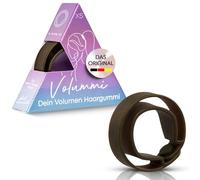 Volummi Elastici per capelli - Innovativa gomma per un maggiore volume nella coda di cavallo - Forte tenuta e delicato sui capelli - Prodotto originale Made in Germany [Dark Chocolate XS per capelli
