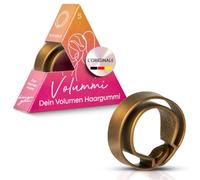 Volummi Elastico per capelli - Innovativa gomma per capelli per maggiore volume nella coda di cavallo - Forte tenuta e delicato sui capelli - Prodotto originale in Germania [Copper Love S per capelli