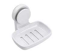 Volummon Portasapone, Supporto per Sapone, Montaggio a Parete Portasapone, Portasapone da Muro Adesivo, Forte Portasapone per Doccia, Bagno, Vasca e Lavello della Cucina (Bianco)
