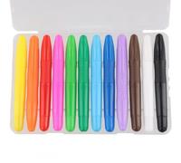 Volumoon 12 Colore Truccabimbi Kit, Face Paint Lavabili Pastelli, Pastelli per Dipingere Body Painting, Trucchi Truccabimbi, Bastoncini di Pittura Lavabili per Carnevale, Pasqua, Halloween, Natale