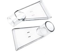 Volumoon 2 Pezzi Aspirapolvere Testina Ugelli di Ricambio, Bocchetta Aspiraliquidi Universale, Bocchetta Lavamoquette Aspiraliquidi, Accessori Aspirapolvere, per Pulizia Lava Sedili Auto Lava Tappeti