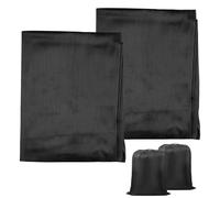 volumoon 2 Pezzi Sacco Panni Sporchi Grande, Borse per Lavanderia, Sacco Grande per Panni Sporchi, Sacca da Bucato per Viaggio/Bagno/Camera da Letto/Dormitorio, Lavabile in Lavatrice (70 x 90 cm)