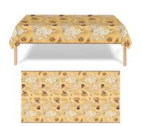 Volumoon 2 Pezzi Tovaglia per Bambini Compleanno, Impermeabile in Plastica, Festa Tema Pirate 137x274CM