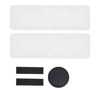 volumoon 2 Pezzi Vassoio in Pietra Assorbente per Lavello, Sottobicchieri Diatomite Assorbenti d'Acqua, Tappetino Assorbente Cucina, Vassoio da Bagno Assorbente, Vassoio per Spugne e Sapone (Bianco)