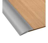 Volumoon 2m Striscia di soglia strisce di transizione del pavimento, Strisce Bordo Autoadesivo, striscia divisoria autoadesiva, Pavimento Bordo Autoadesivo Per Pendenza Di Soglia Di 5 mm (Grigio)