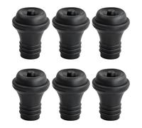 Volumoon 6 tappi sottovuoto e pompe di vino, set di fermaporta riutilizzabili, tappo in silicone