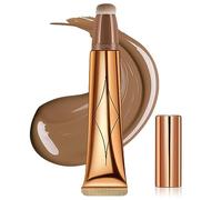 Volumoon Contouring Liquido con Applicatore Cuscino, Illuminante Viso Liquido, Contouring Stick Crema, Bronzer Blush Stick, Finitura Opaca Naturale Liscia A Lunga Durata (1#)