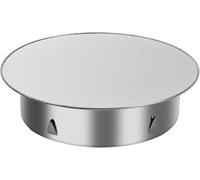 Volumoon Copertura per Camino, Capsula per Tubo, Coperchio del Tubo per Foro, Copertura del Foro del Camino in Acciaio Inox, Chiusura per Tubi di Stufa, Coperchio Foro Camino Stufa, Argento