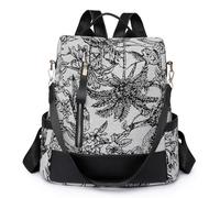 volumoon Donna Zaino Antifurto Impermeabile Borse a Spalla, Nylon borsa da viaggio, moda zaino casual borsa a tracolla, Borsa Tracolla Borse a Mano Zaini Casual Zainetto Ragazze Cartelle