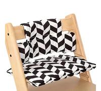 volumoon Morbido cuscino per sedile,Cuscino compatibile con Stokke Tripp Trapp,Fodera in Cotone Laminato per Seggioloni,Accessori per seggiolone,Cuscino Seduta,per neonati,bambini e bambini piccoli