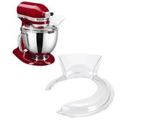 Volumoon Paraspruzzi per Mixer, Coperchio Spruzzi Compatibile, Coperchio per Agitatore in Plastica Trasparente, Protezione Anti-Versamento, Scudo Versatore, Accessori per Mixer 4.5 / 5QT