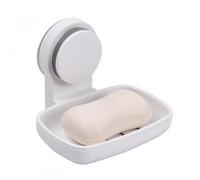 Volumoon Porta Saponetta, Portasapone da Muro Adesivo, Trapano Supporto Rimovibile, con Drenaggio Autosvuotante, Supporto per Sapone, Riutilizzabile, Portasaponetta per Cucina Doccia Bagno Plastica