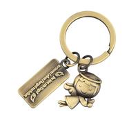 volumoon Portachiavi Angelo Custode, Portachiavi Anti-smarrimento, Ciondolo per Borsa Pendente, Angelo Portafortuna in Metallo con Cuore, Regali di Apprezzamento per Famiglia, Amici (Bronzo Antico)