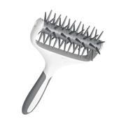 volumoon Rullo per Pizza Impasto, Rullo per Pasta Sfoglia con Punte, Accessori per Fare Pizza, Previene di Bolle Impasto, Rullo Buca per Pizza, Strumento per Cottura per Pizze, Biscotti e Pane