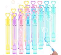 Volumoon Set di 20 mini bolle di sapone (senza soluzione per bolla), regalo per matrimoni e feste di compleanno