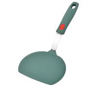 volumoon Spatole in Silicone, Spatola da Cucina Resistente con Manico, Facile da Pulire, Kitchen Spatola Antiaderente per Pancake, Spatole Flessibili per Cucinare, Hamburger, Crepes e Molto (Verde)