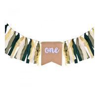 Volumoon Striscione per Seggiolone di Compleanno, Decorazione per Seggiolone per il Primo Compleanno, Highchair Banner Bunting, Bandiera per Seggiolone, Striscione Seggiolone per Primo Compleanno