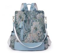 volumoon Zaino da Donna Borsa, Antifurto in Nylon da Donna Borsa, 2 in1 Impermeabile Zainetto Multifunzionale, Borse a Tracolla da donna, Zaino da Viaggio Leggero per Ragazze, Viaggio, Lavoro (B)