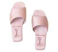 VOLURE Pantofole piatte a punta aperta da donna in raso | Multicolor EU 36-41 for la casa, la festa di matrimonio, l'uso quotidiano