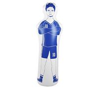 Voluxe Manichino da Calcio, 40x160cm Manichino da Allenamento Gonfiabile in PVC da 0,35 m, per Donna, Uomo(Blue)