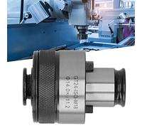 Voluxe Portautensile per maschiatura, utensile per maschiatura ad Alta precisione Durevole a Cambio rapido GT24-ISO-M18 per Forniture industriali per fresatrici