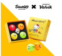 Volvik Vivid Hello Kitty Golf Ball Set Regalo 4 Pezzi Sanrio Marker 3PZ Rosa ...