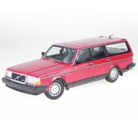 Volvo 240 GL Break 1986 rosso modellino 155171411 Minichamps 1:18
