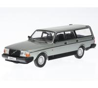 Volvo 240 Polar 1988 grigio metallic modello di auto CLC404 IXO 1:43