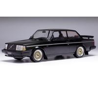 MODELLINO Scala COMPATIBILE CON Volvo 240 Turbo Custom 1986 Nero 1:18 IXO MODELLO 18CMC178