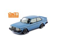 Volvo 240 Turbo Custom 1986 Light Blue Black 1:18