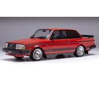 MODELLINO Scala COMPATIBILE CON Volvo 240 Turbo Custom 1987 ROSSO 1:18 IXO MODELLO 18CMC177
