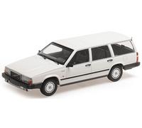 Volvo 740 GL Break 1986 bianco modello di auto 155171772 Minichamps 1:18
