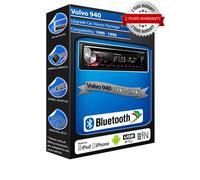 Volvo 940 Lettore CD USB Aux, Pioneer Vivavoce Bluetooth Kit
